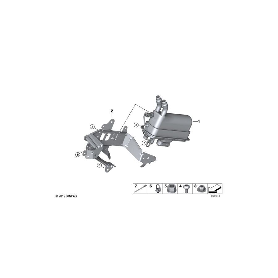 Genuine BMW 64129873688 G20 G30 G01 Electric Auxiliary Heater (Inc. 740Le, 740LeX & X5 45eX) | ML Performance UK