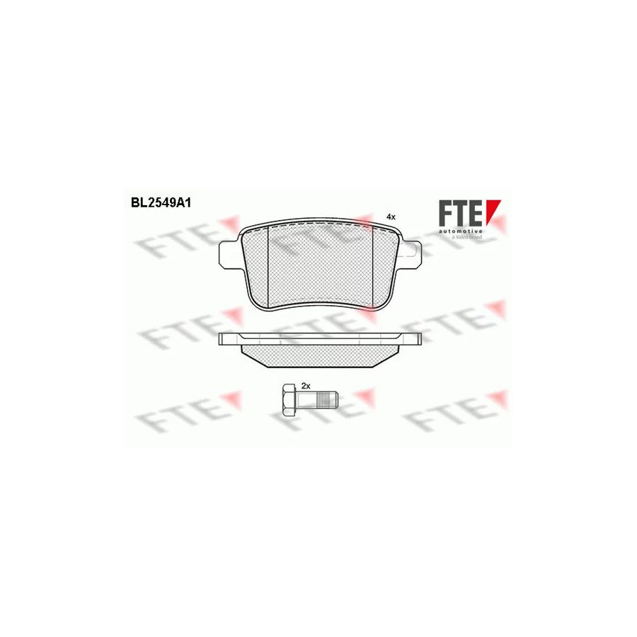 Fte 9010802 Brake Pad Set | ML Performance UK Car Parts