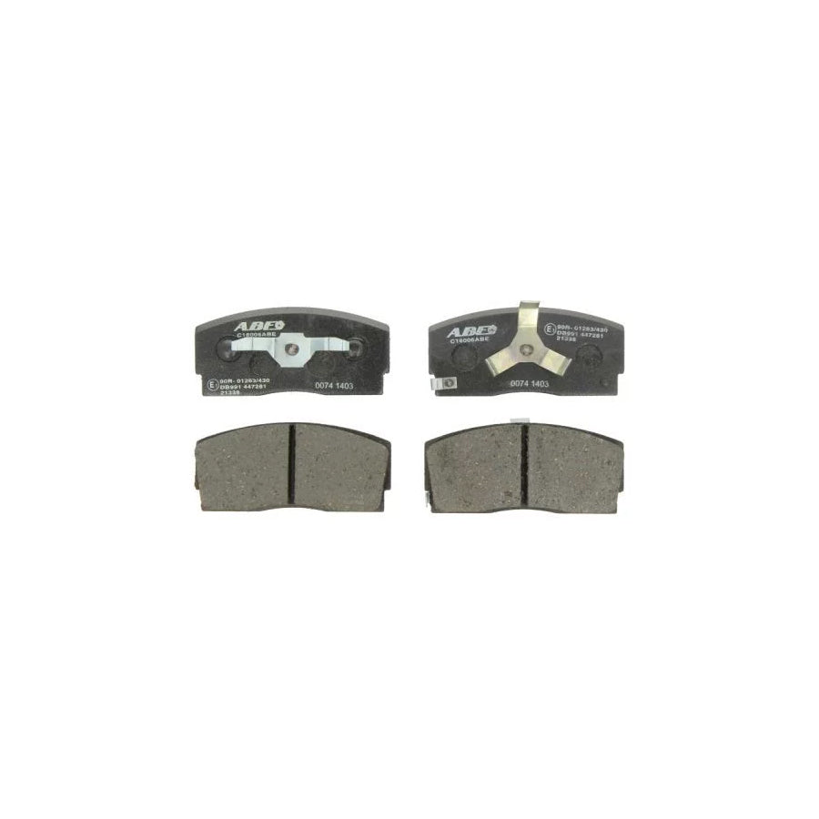 ABE C16006ABE Brake Pad Set