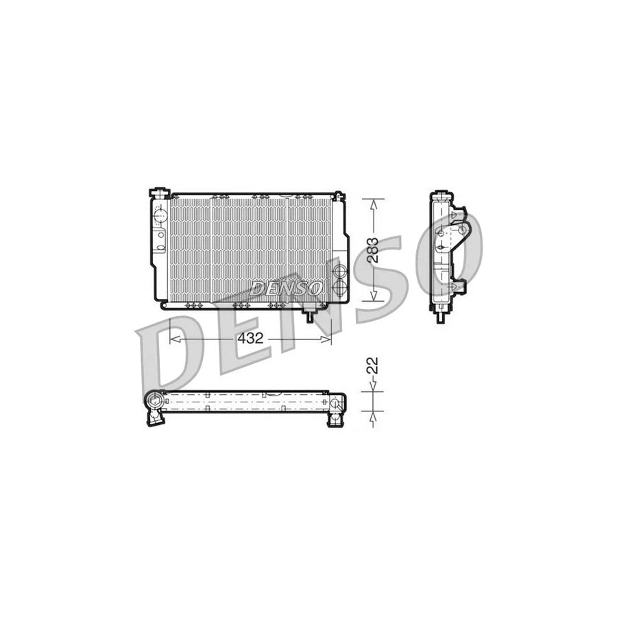 Denso DRM23041 Drm23041 Engine Radiator For Renault 5 | ML Performance UK