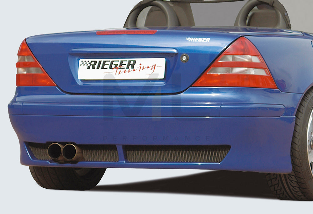 Rieger 00070027 Mercedes-Benz R170 SLK Rear Diffuser 1 | ML Performance UK Car Parts