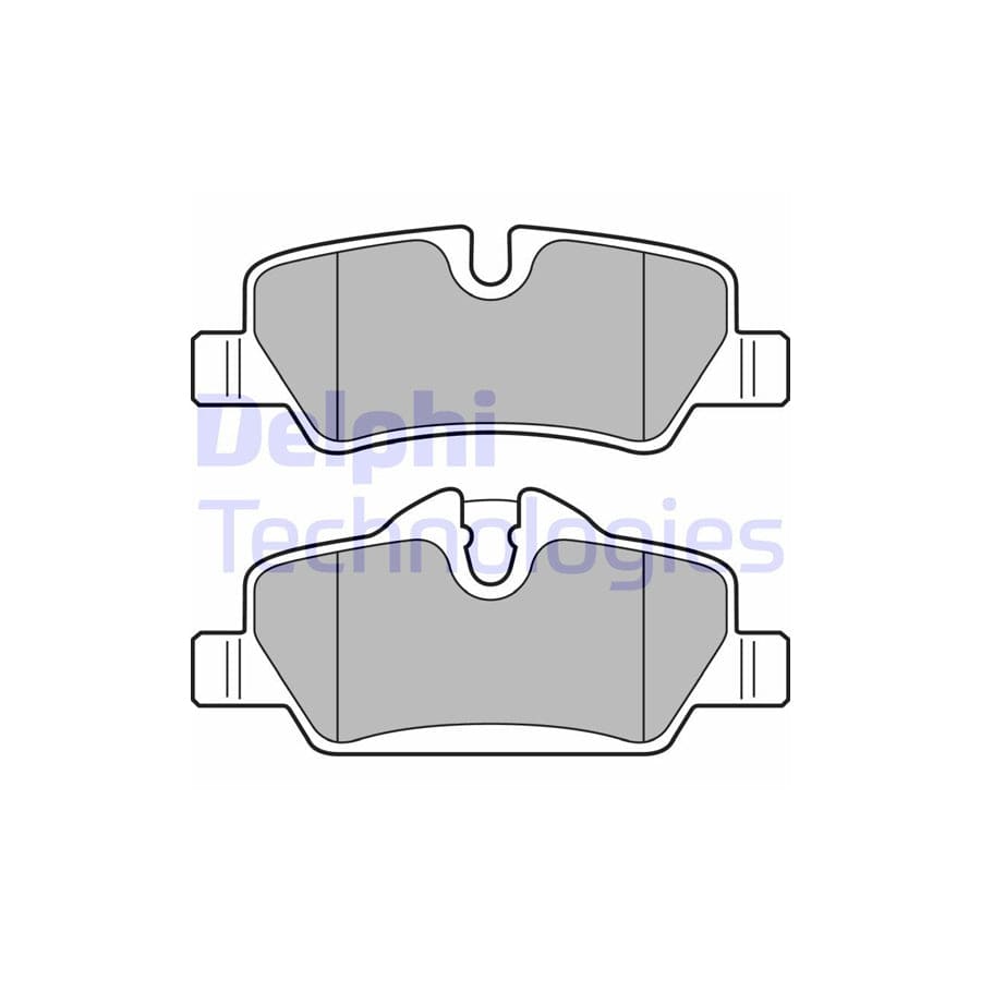 Delphi Lp2762 Brake Pad Set