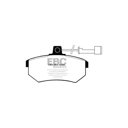 EBC PD40K122 Audi Ultimax Pad & Plain Disc Kit - Girling/TRW Caliper (Inc. 90 & Coupe) 2 | ML Performance UK Car Parts