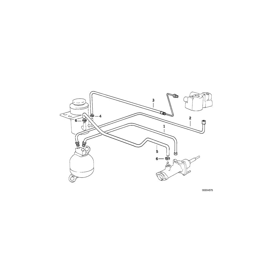 Genuine BMW 34301159751 E31 Pipe (Inc. 850Ci & 850CSi) | ML Performance UK Car Parts