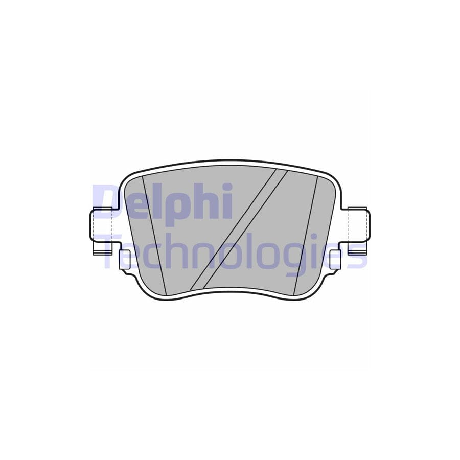 Delphi Lp2709 Brake Pad Set