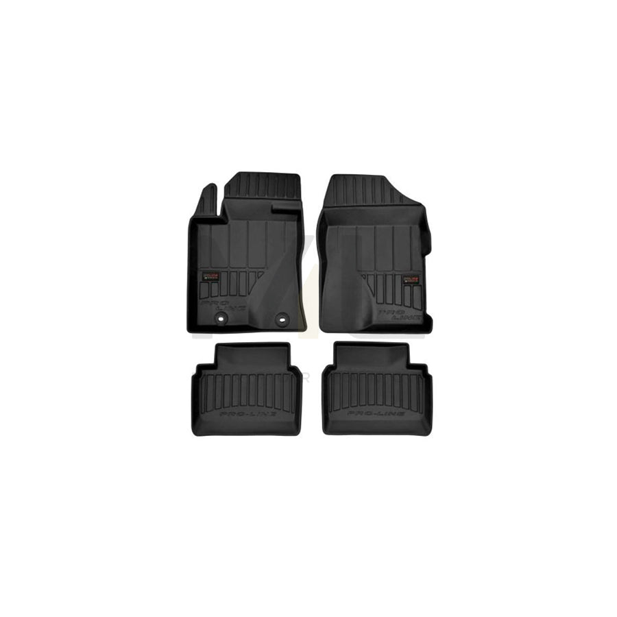 FROGUM Tailored 3D409262 Floor mat set for TOYOTA AVENSIS Elastomer, Front and Rear, Quantity: 4, Black | ML Performance Car Parts