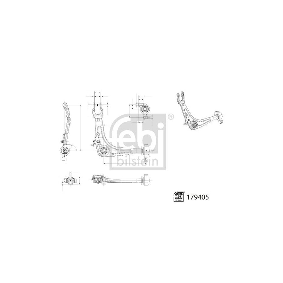 Febi Bilstein 179405 Suspension Arm