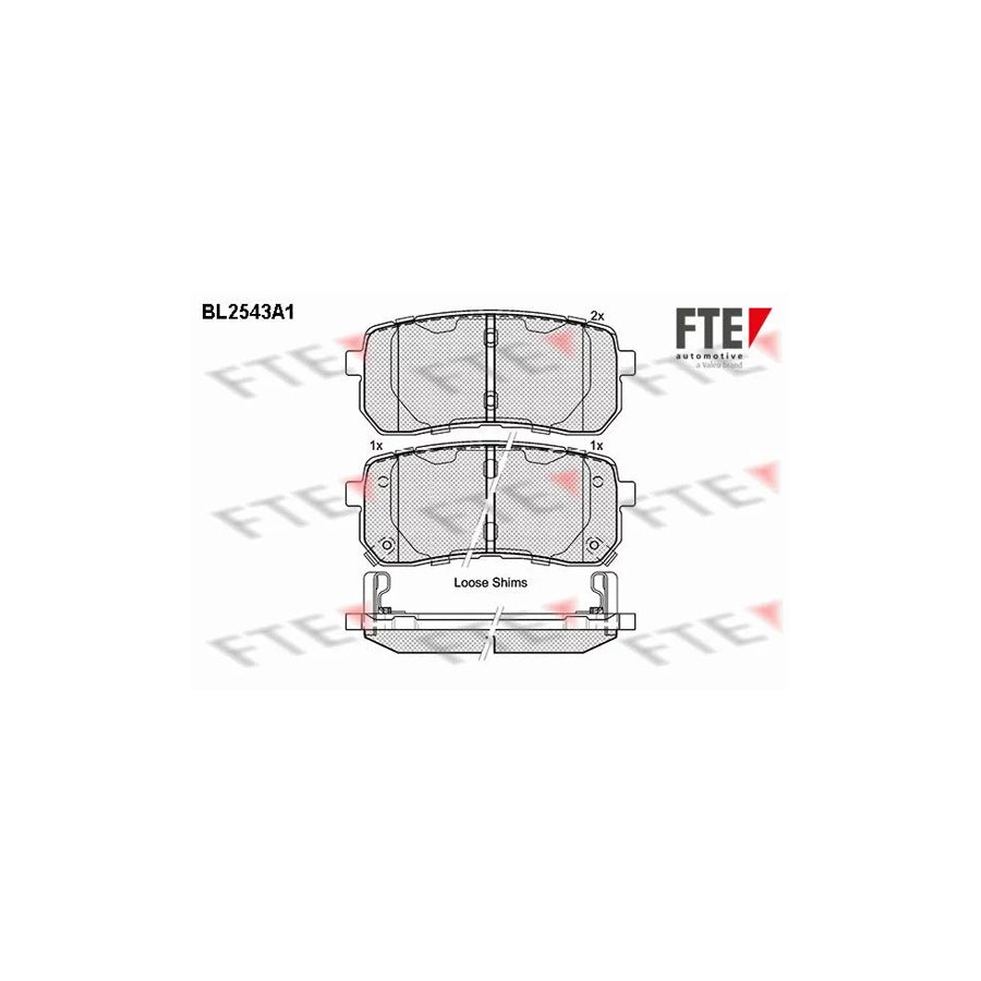 Fte 9010794 Brake Pad Set | ML Performance UK Car Parts