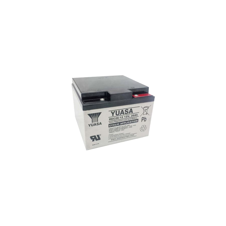 Yuasa REC26-12 Golf & Mobility Battery (26V 12Ah) | ML Performance UK Car Parts