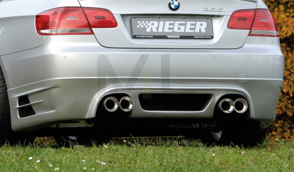 Rieger 00053437 BMW 3 Series E92 E93 Rear Diffuser 1 | ML Performance UK Car Parts