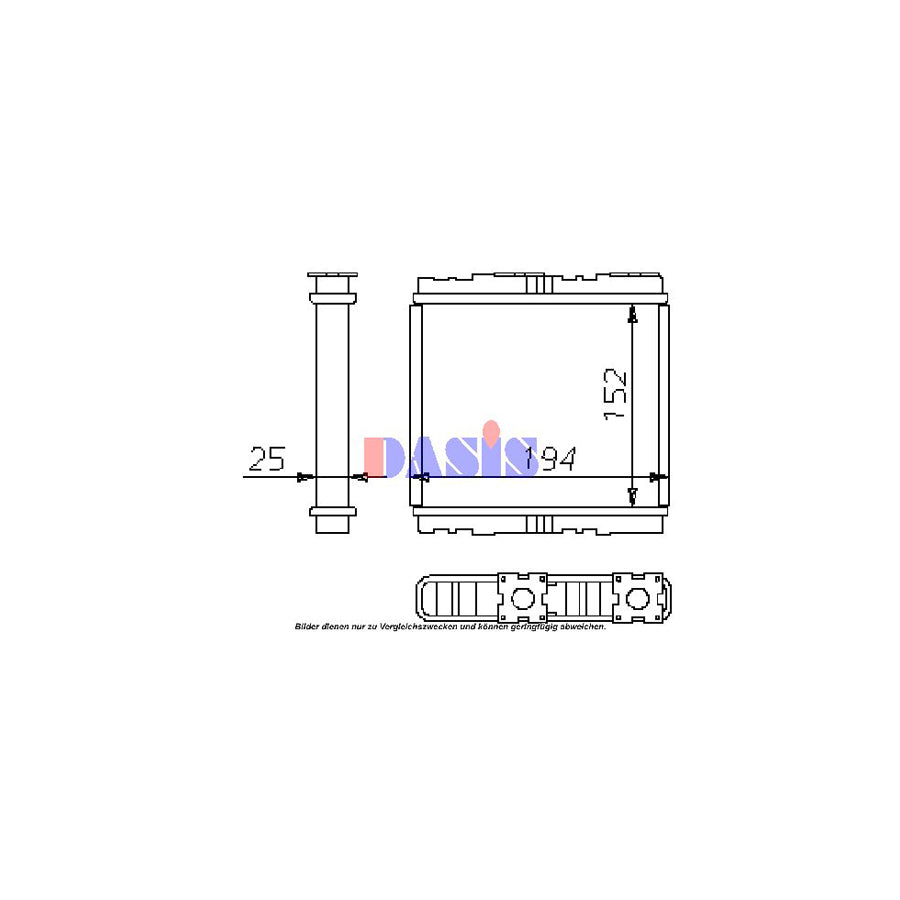 AKS Dasis 359010N Heater Matrix | ML Performance UK