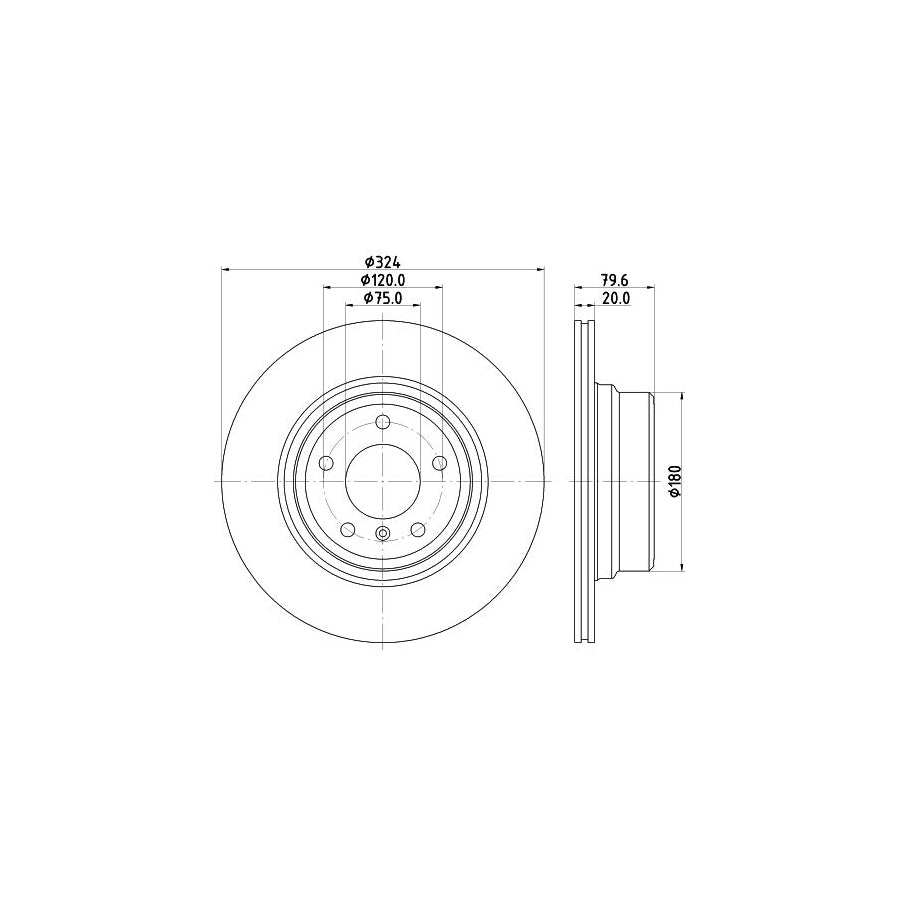 Hella 8MP 376 807-431 Water Pump