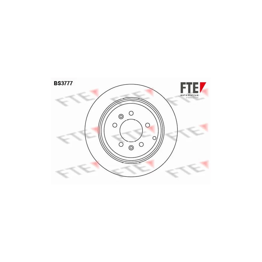 Fte BS3777 Brake Disc For Peugeot 605 Saloon | ML Performance UK Car Parts