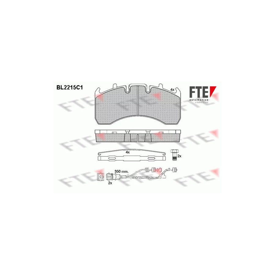 Fte BL2215C1 Brake Pad Set | ML Performance UK Car Parts