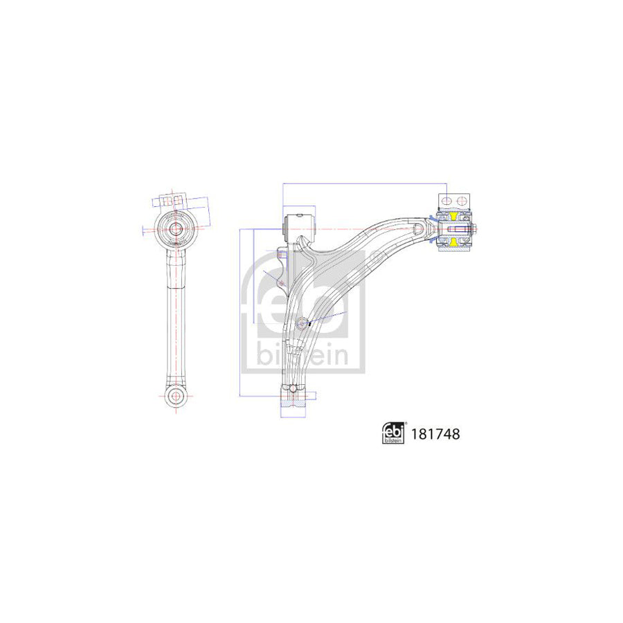 Febi Bilstein 181748 Suspension Arm