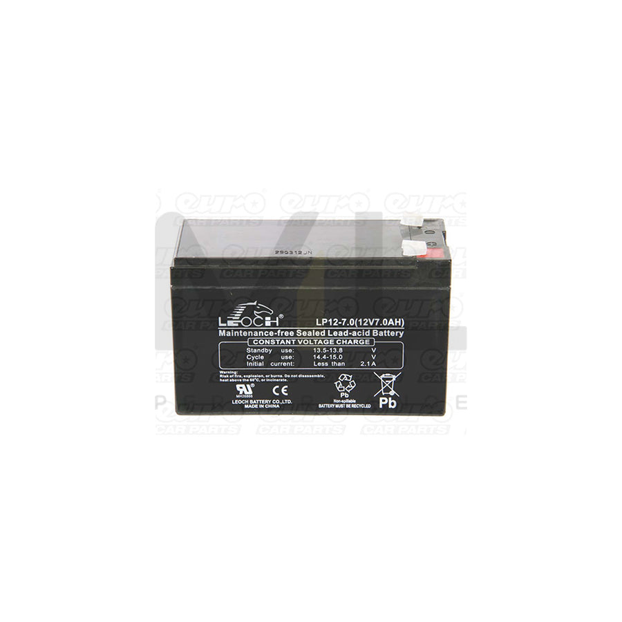 Leoch VRLA Sealed Battery - 12V 7Ah | ML Performance UK Car Parts