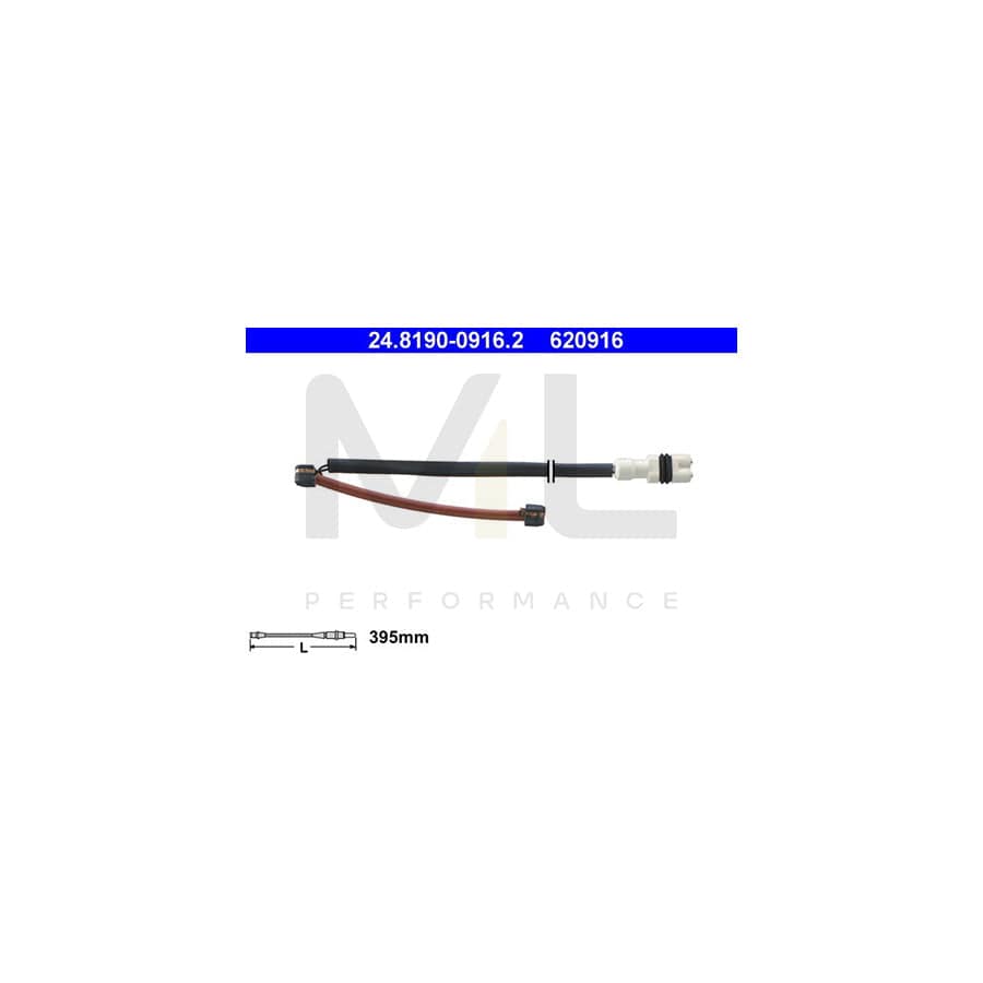 ATE 24.8190-0916.2 Brake pad wear sensor | ML Performance Car Parts