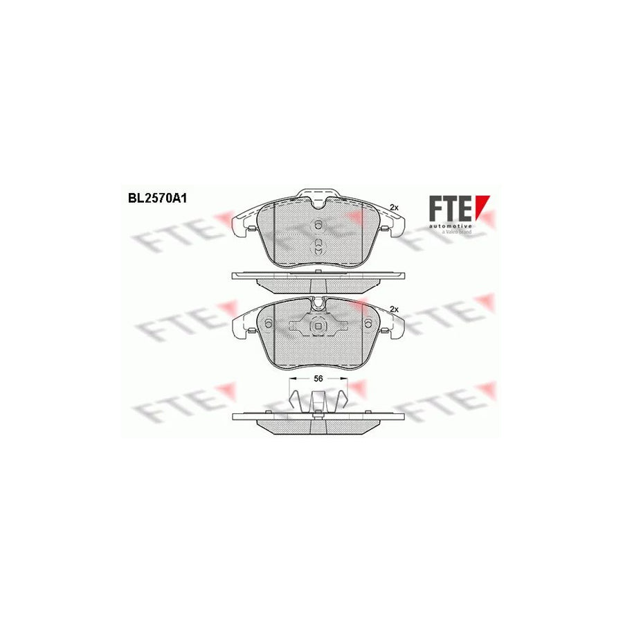 Fte 9010821 Brake Pad Set | ML Performance UK Car Parts