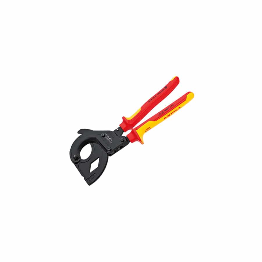 Knipex KPX9536315 VDE Ratchet Action Cable Cutter 315mm | ML Performance UK