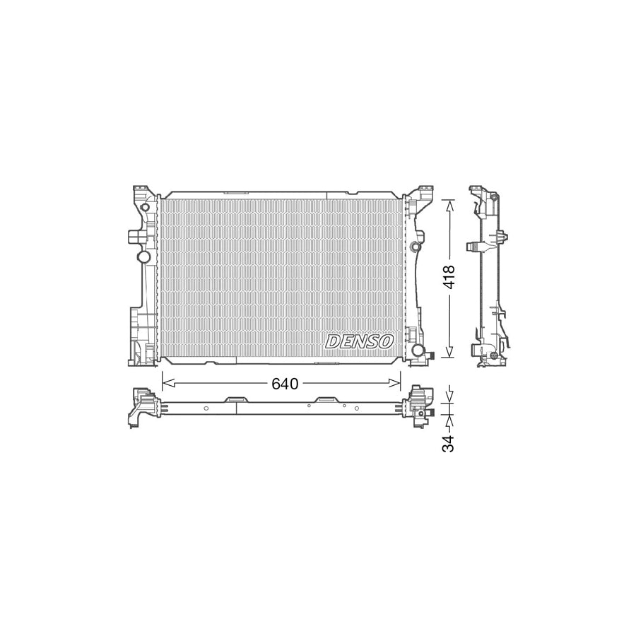 Denso DRM17054 Drm17054 Engine Radiator | ML Performance UK