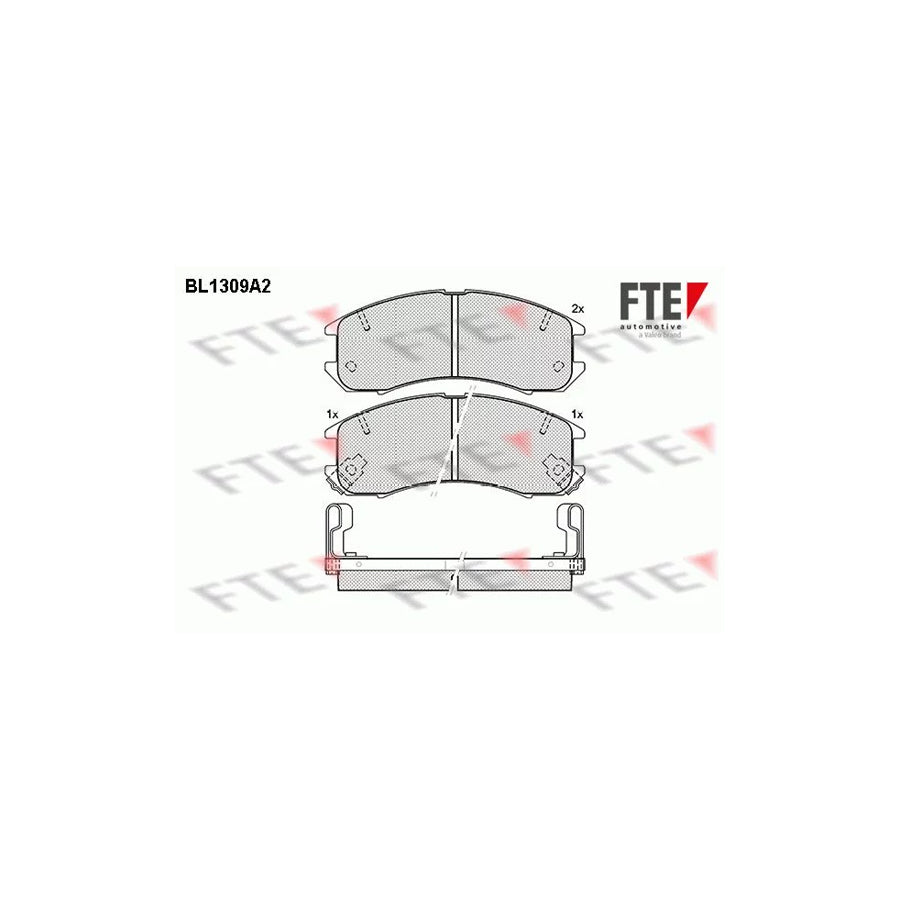 Fte BL1309A2 Brake Pad Set | ML Performance UK Car Parts