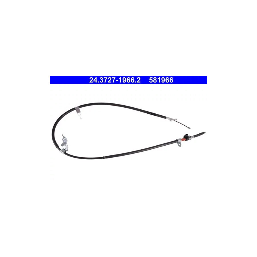 ATE 24.3727-1966.2 Hand Brake Cable