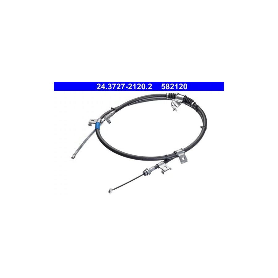 ATE 24.3727-2120.2 Hand Brake Cable For Mitsubishi Pajero / Shogun