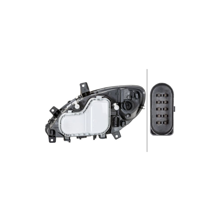 Hella 1LG 246 041-041 Headlight