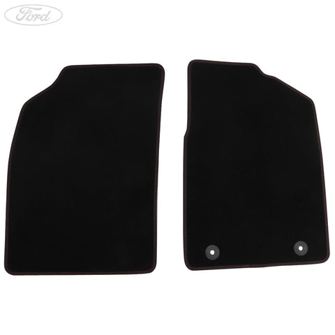 GENUINE FORD 1838172 KA FRONT CONTOUR FLOOR MATS VELOUR GRAND PRIX 2013-2016 | ML Performance UK