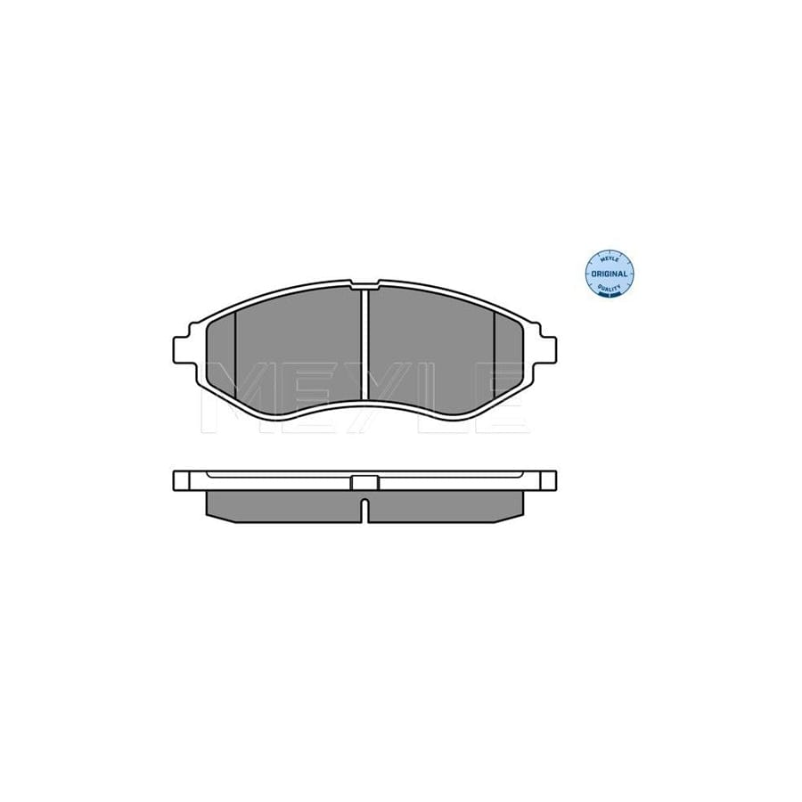 Meyle 025 239 7417 Brake Pad Set