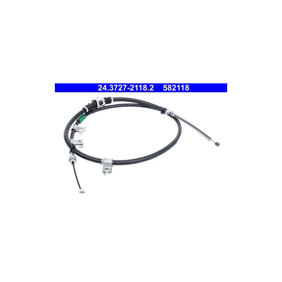 ATE 24.3727-2118.2 Hand Brake Cable For Mitsubishi Pajero / Shogun