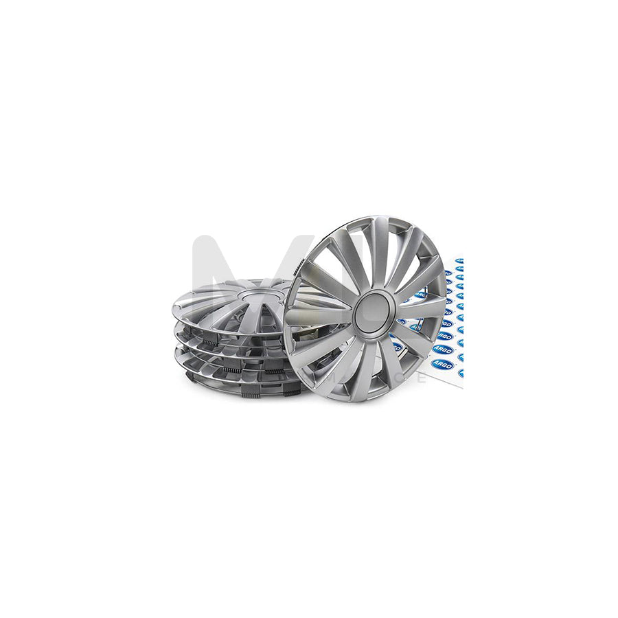 ARGO 13 SPYDER Wheel trims 13 Inch Silver | ML Performance Car Parts