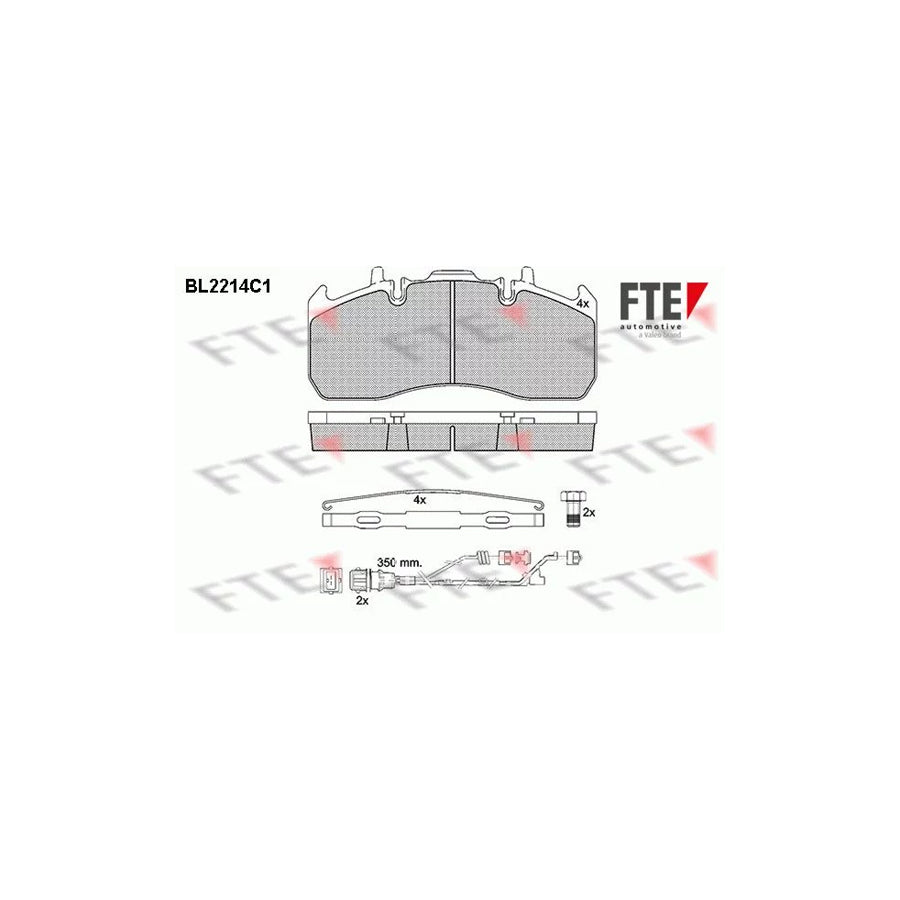 Fte BL2214C1 Brake Pad Set | ML Performance UK Car Parts