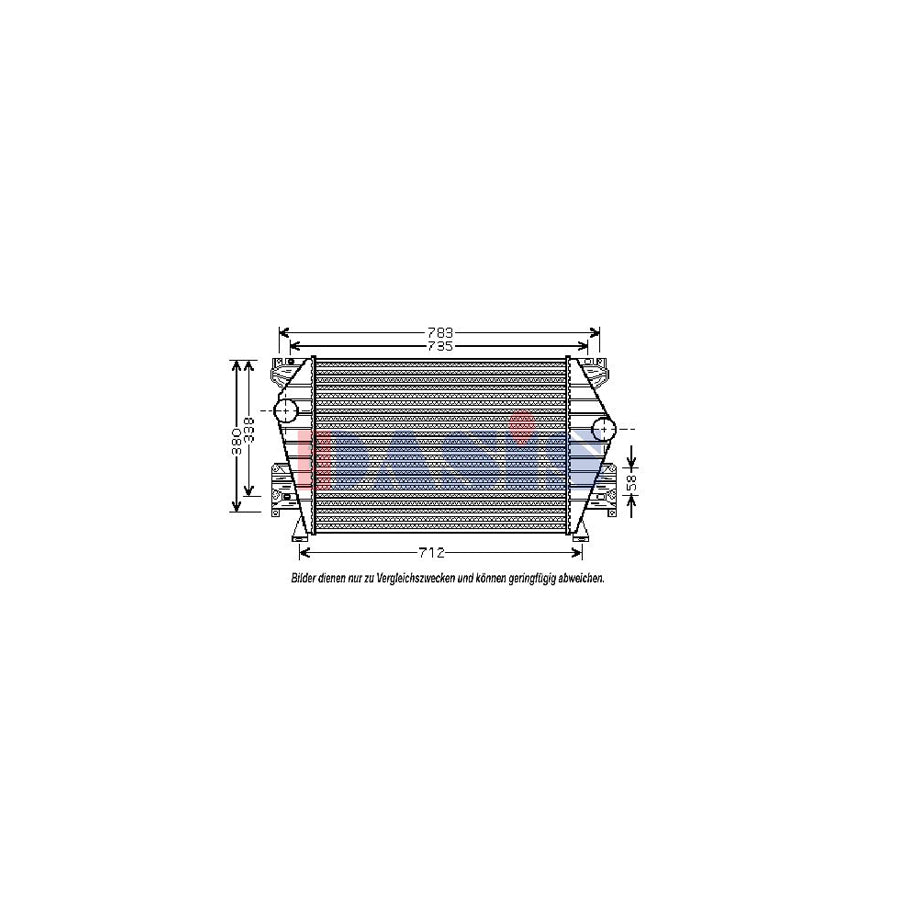 AKS Dasis 487006N Intercooler For Audi A8 D2 (4D2, 4D8) | ML Performance UK