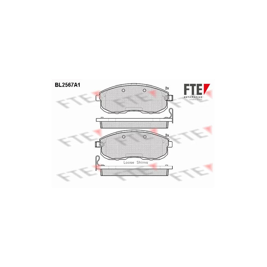 Fte 9010819 Brake Pad Set | ML Performance UK Car Parts