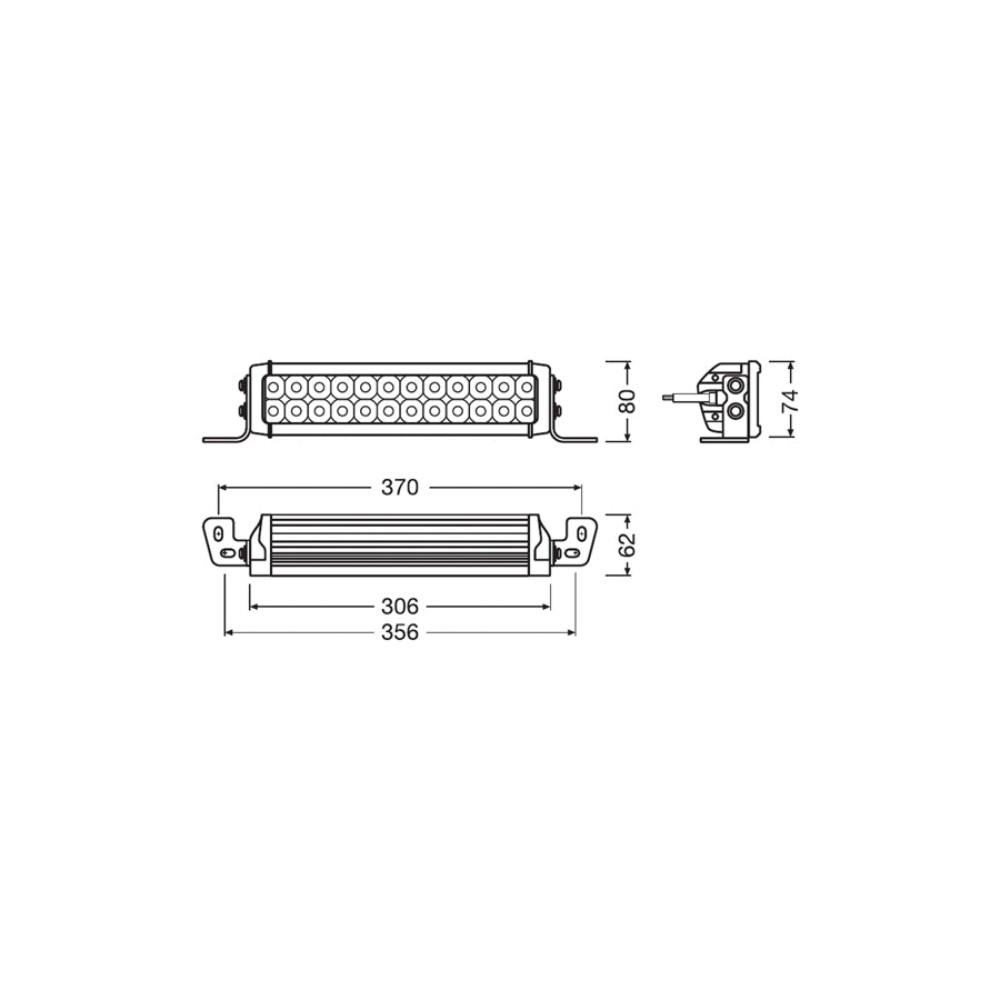 OSRAM  Ledriving Driving Lights Value Series Leddl117 Cb Led Bar