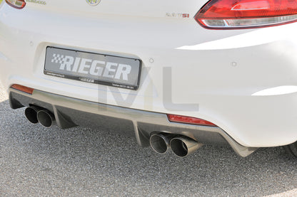 Rieger 00099256 VW 13 Mk3 Scirocco Rear Diffuser 2 | ML Performance UK Car Parts