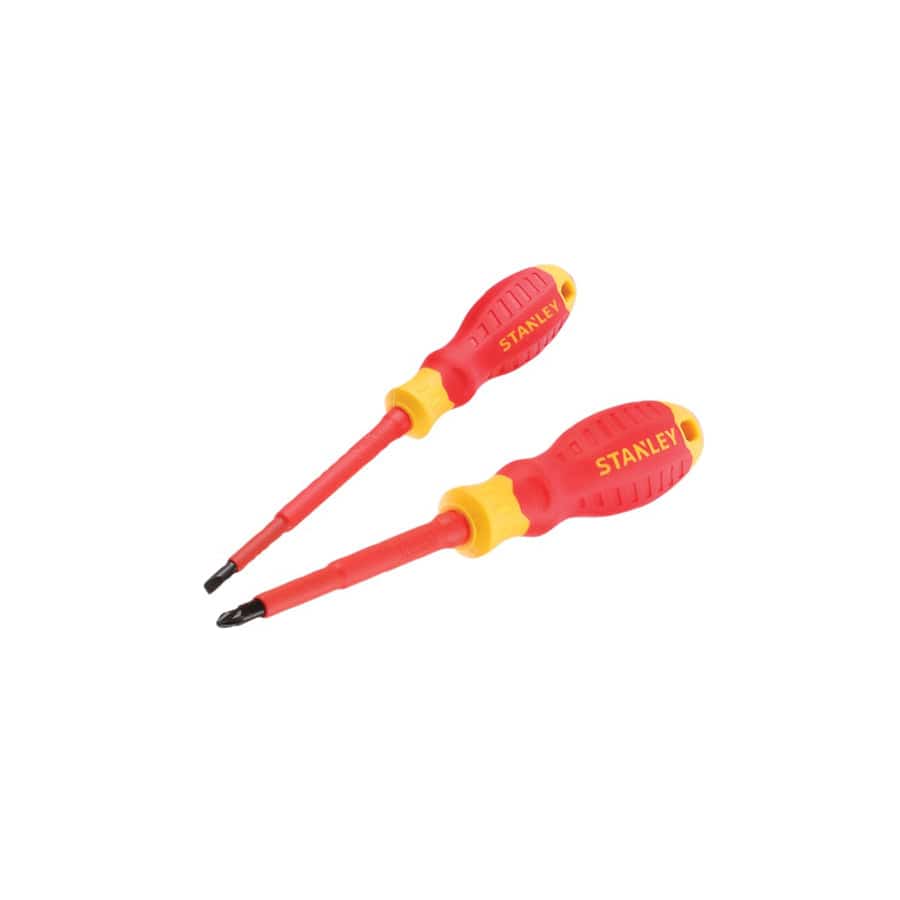 STANLEY® STA060030 FatMax® VDE Insulated Screwdriver Set, 2 Piece | ML Performance UK