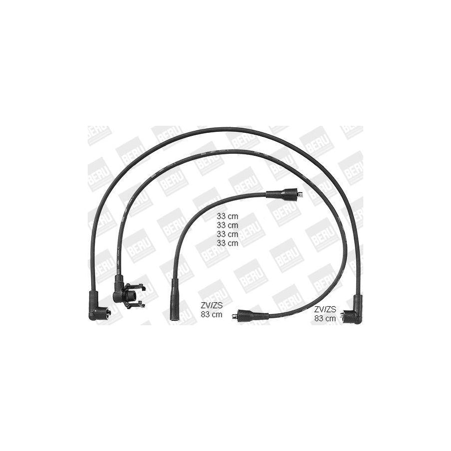 Beru PRO734 Ignition Cable Kit