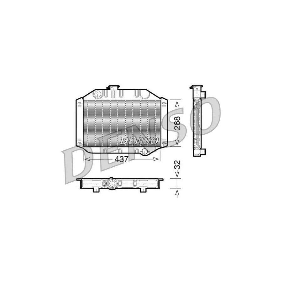 Denso DRM10010 Drm10010 Engine Radiator | ML Performance UK