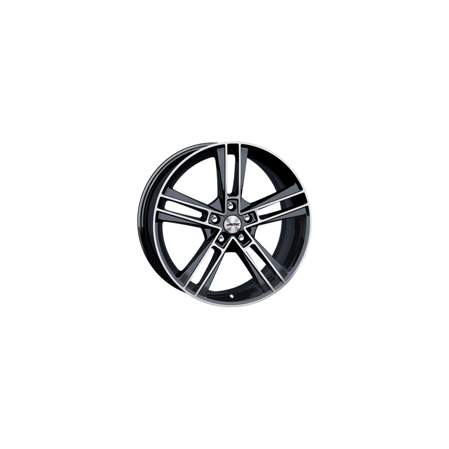 Autec Rias 8.5x20 ET45 R8520455092135 Black-Metallic Polished Wheel | ML Performance UK Car Parts