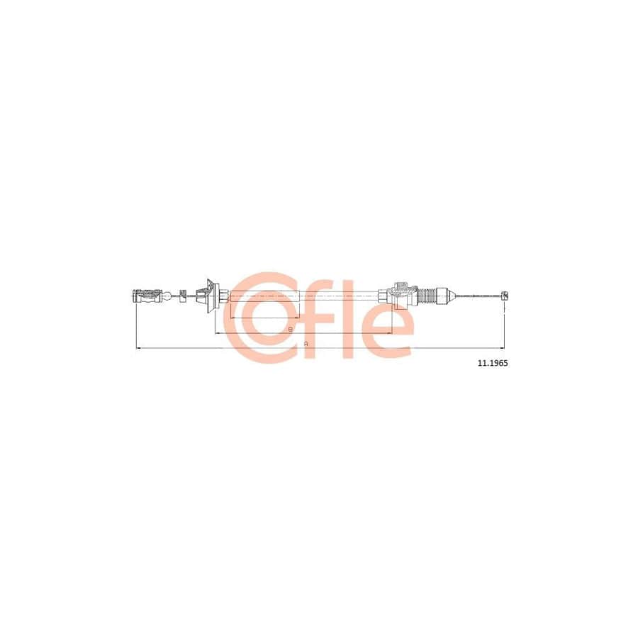 COFLE 11.1965 Throttle Cable | ML Performance UK Car Parts