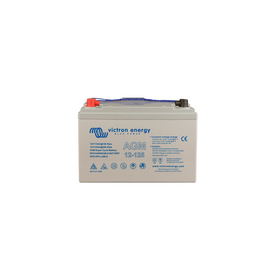 Victron Energy AGM Super Cycle Battery 12V 125Ah (M8) - BAT412112081 | ML Performance UK Car Parts