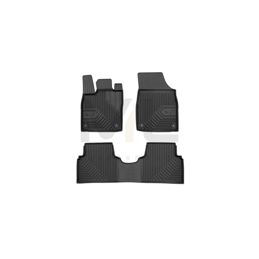 FROGUM Tailored, No.77 77426535 Floor mat set for VW ID.3 (E11_) Elastomer, Front and Rear, Quantity: 3, Black | ML Performance Car Parts