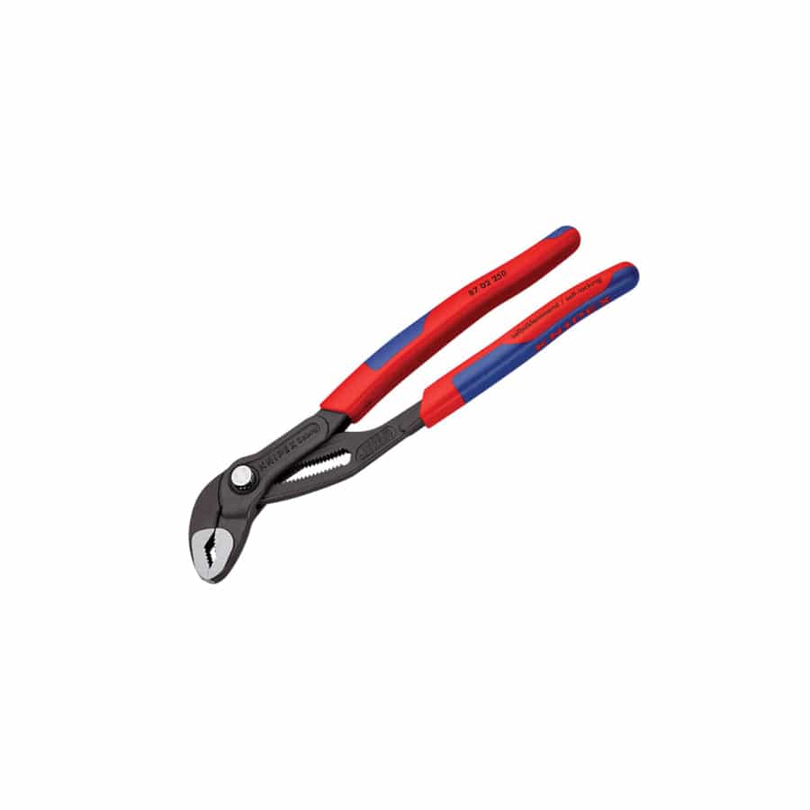 Knipex KPX8702250 Cobra® Water Pump Pliers Multi-Component Grip 250mm | ML Performance UK