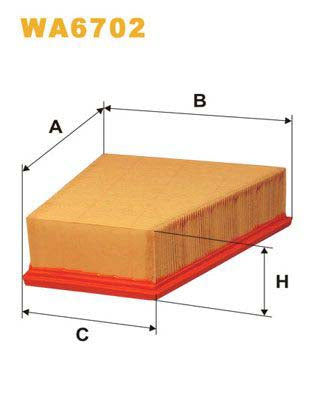 WIX Filters WA6702 Air Filter