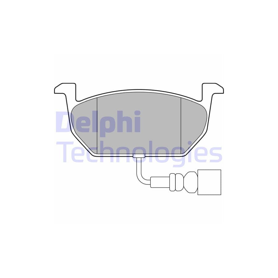 Delphi Lp3146 Brake Pad Set