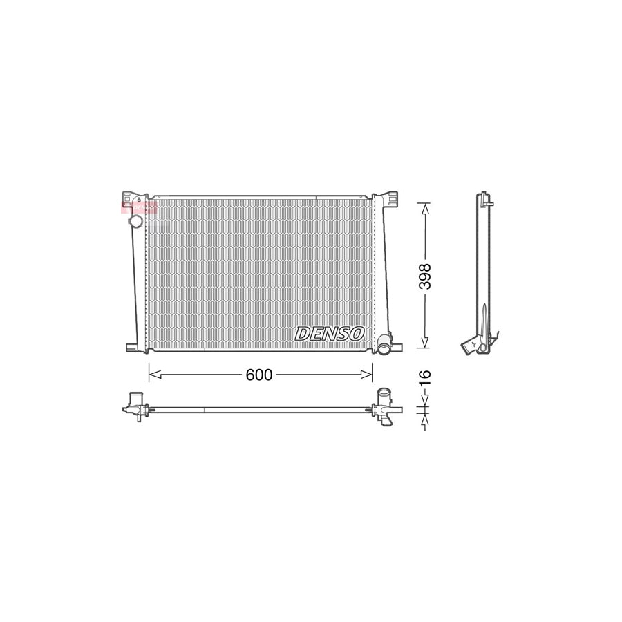 Denso DRM05007 Drm05007 Engine Radiator | ML Performance UK