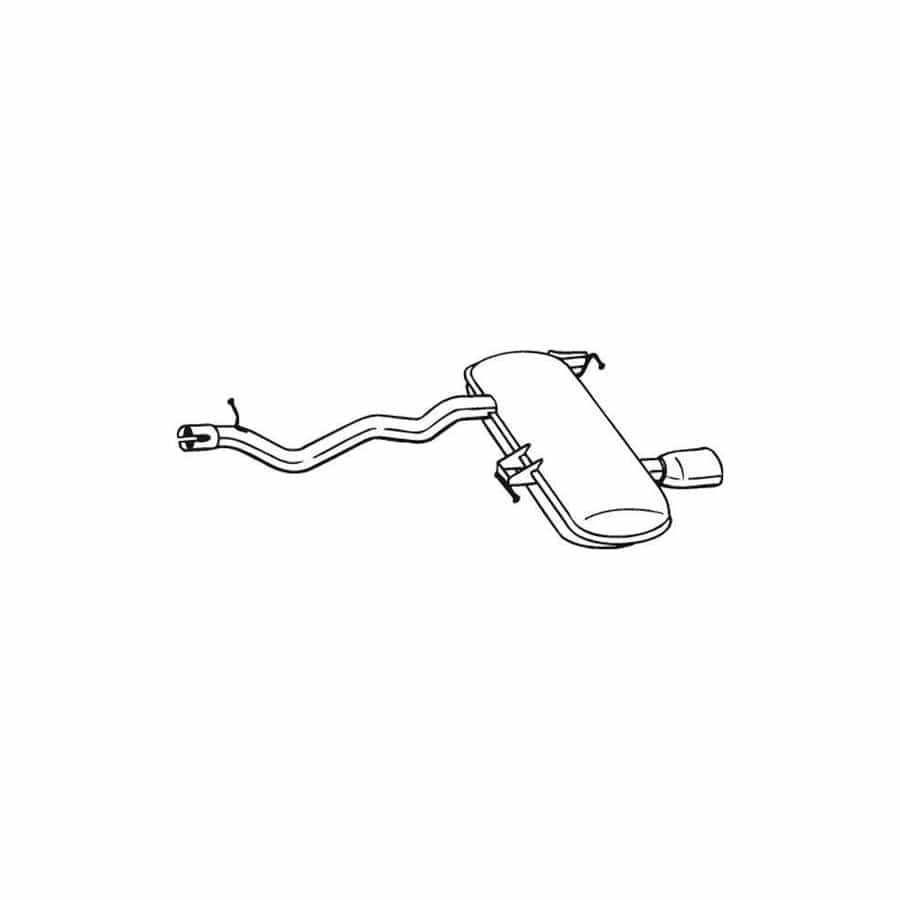 Bosal 278-673 Rear Silencer For Bmw 3 Series