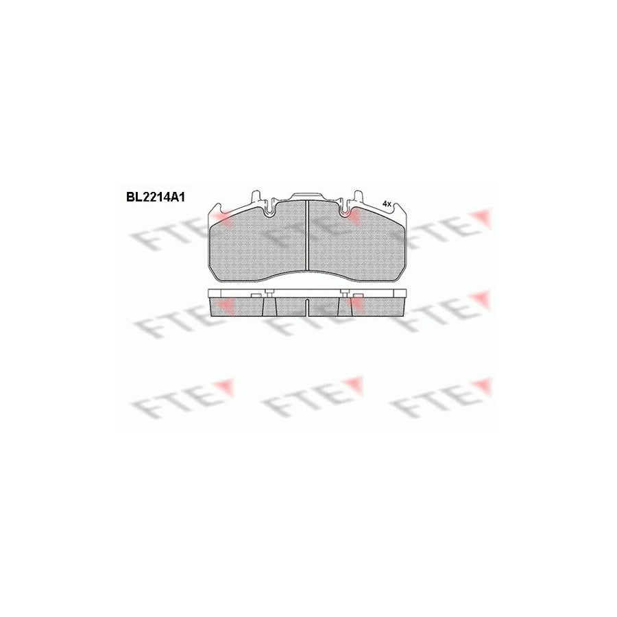 Fte BL2214A1 Brake Pad Set | ML Performance UK Car Parts